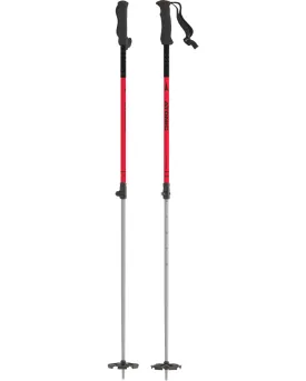 Atomic Red/Silver Bct Touring Ski Poles