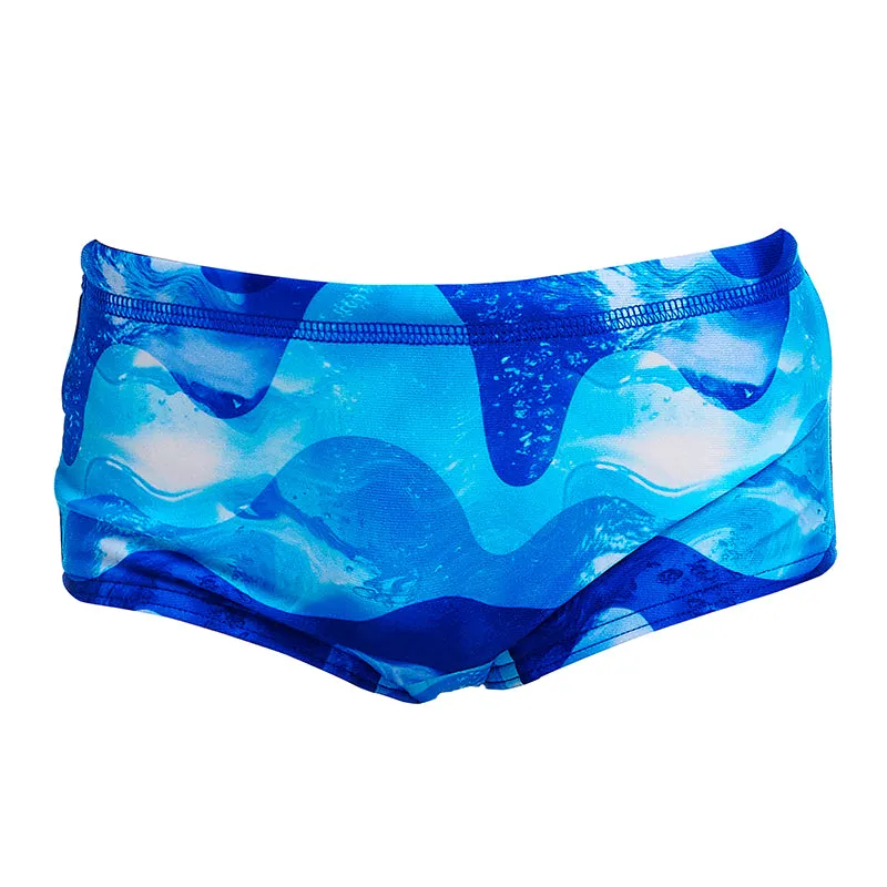 Funky Trunks - Dive In - Toddler Boys Eco Printed Trunks