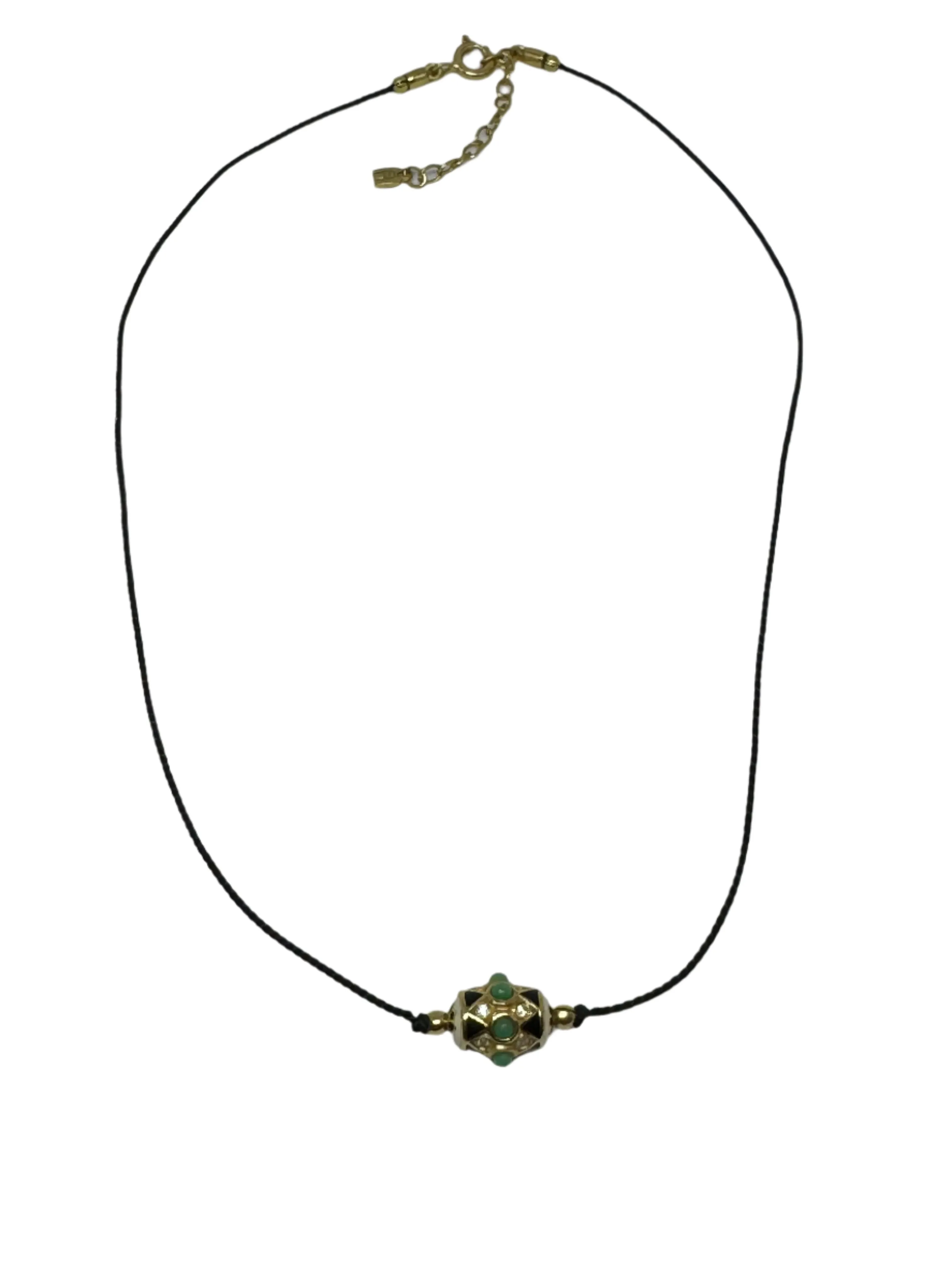 Havana Choker Fil Noir