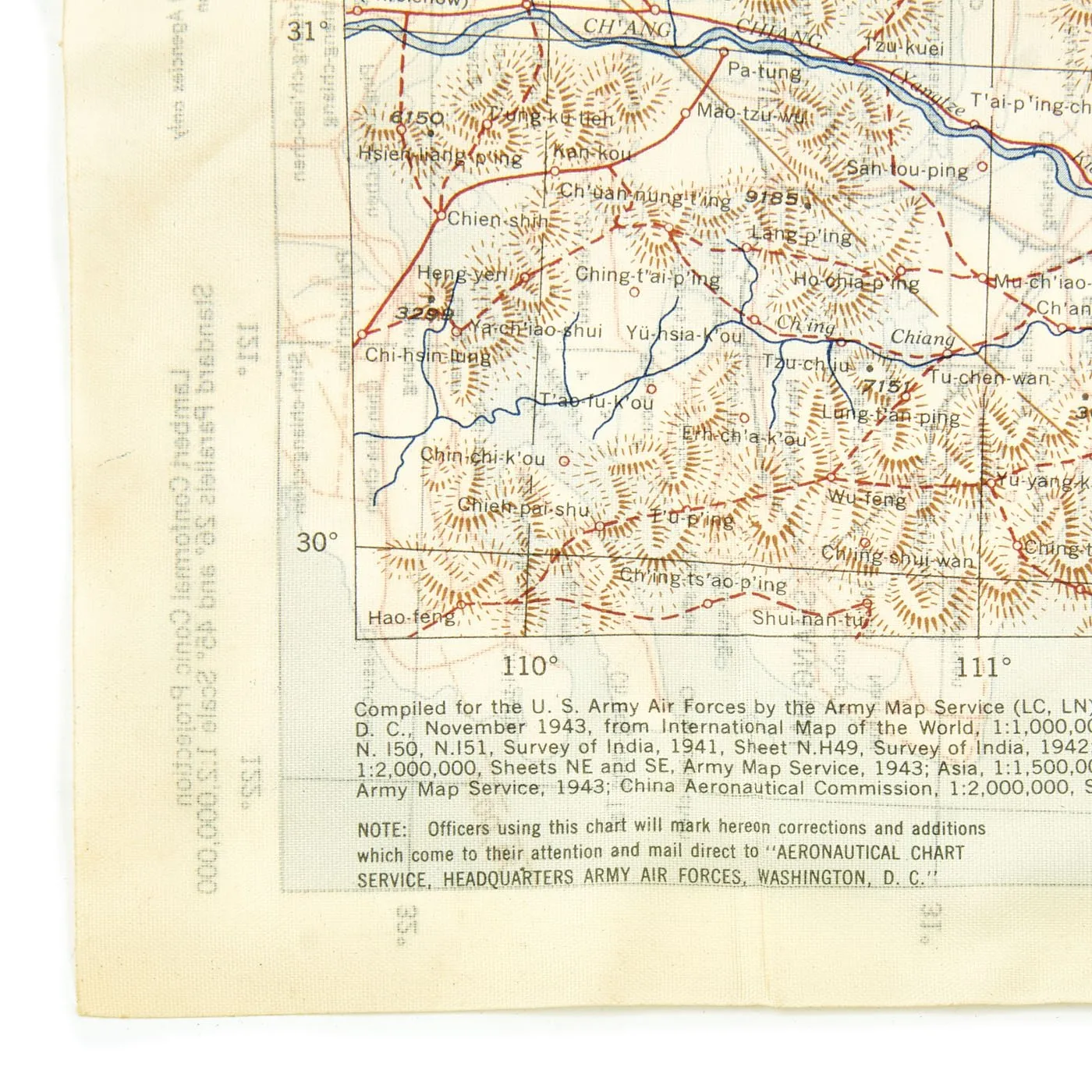 Original U.S. WWII USAAF Named Pacific Theater Blood Chit, Silk Map, Photo and Personal Memento Set