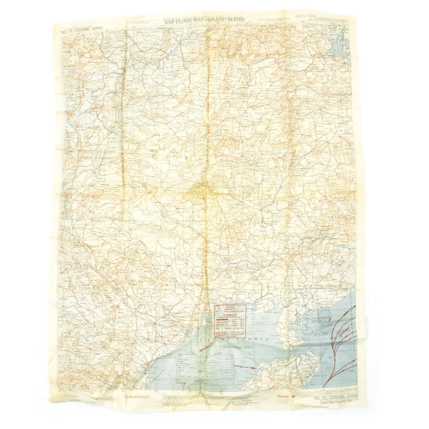 Original U.S. WWII USAAF Named Pacific Theater Blood Chit, Silk Map, Photo and Personal Memento Set