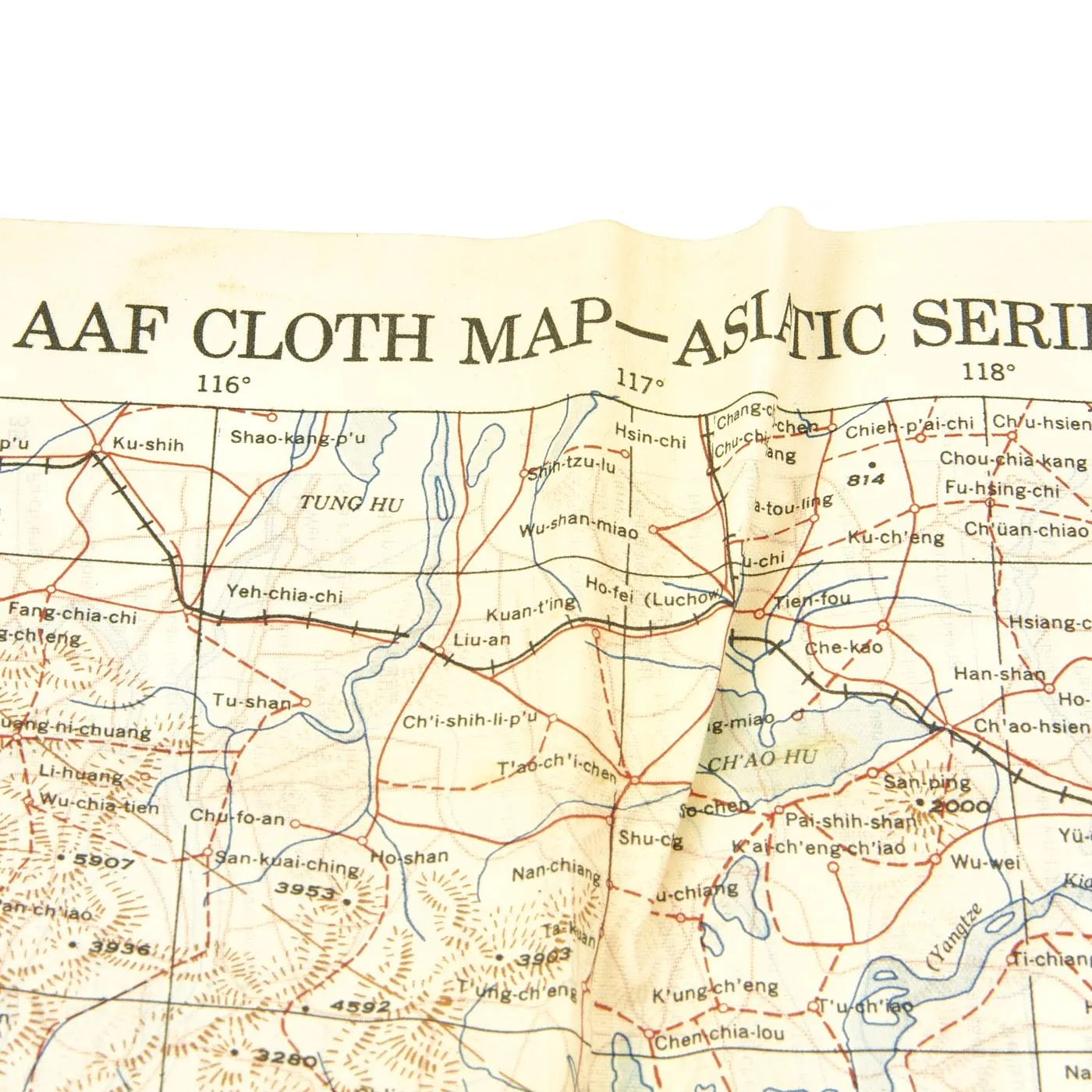 Original U.S. WWII USAAF Named Pacific Theater Blood Chit, Silk Map, Photo and Personal Memento Set